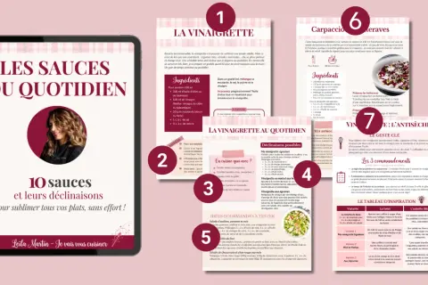 Les 10 sauces les plus utilisés : vinaigrette, carpaccio, et leurs déclinaisons pour sublimer vos plats.