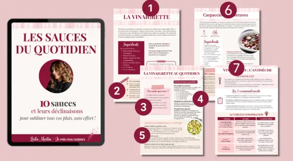 Les 10 sauces les plus utilisés : vinaigrette, carpaccio, et leurs déclinaisons pour sublimer vos plats.