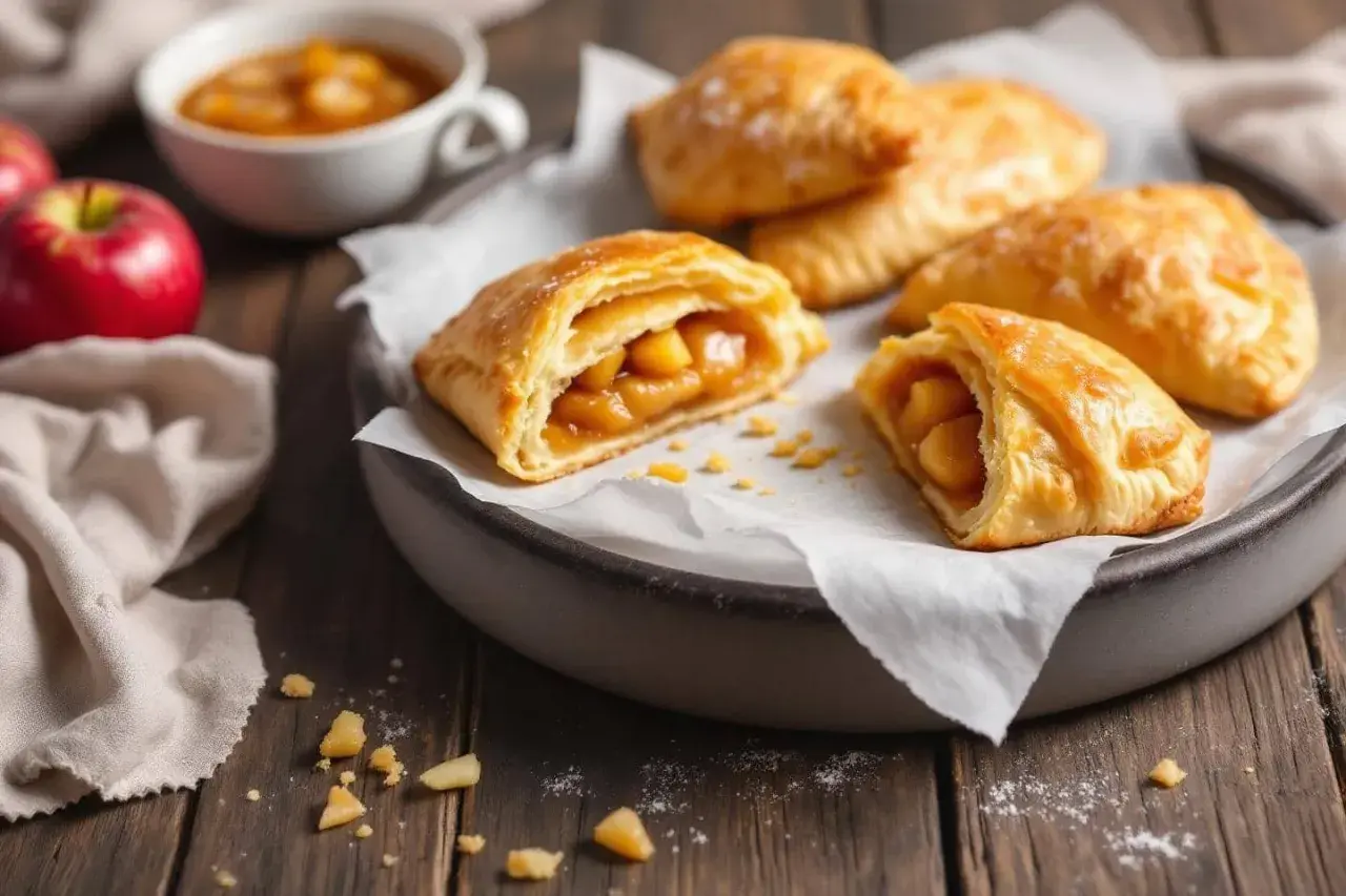 Délicieux chaussons aux pommes dorés, parfaits pour une recette facile. Un délice croustillant et fruité.
