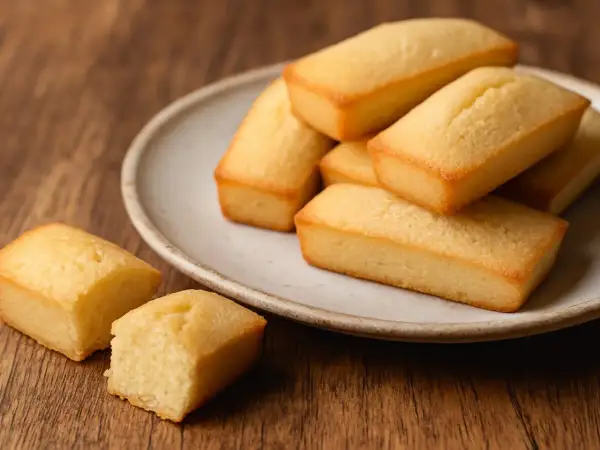 Délicieux financiers dorés, parfaits pour accompagner votre recette. Un délice à savourer !